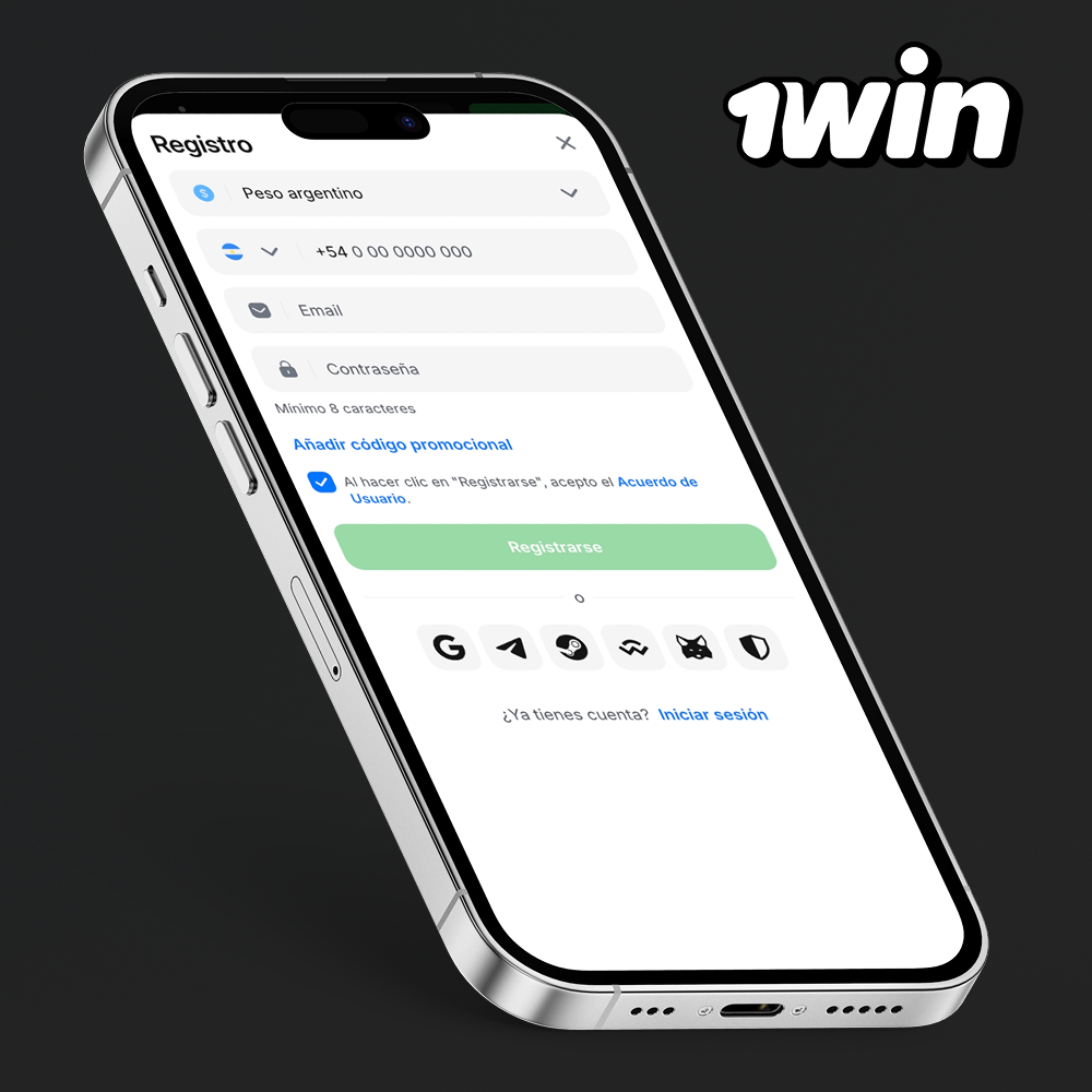 Registro app 1win