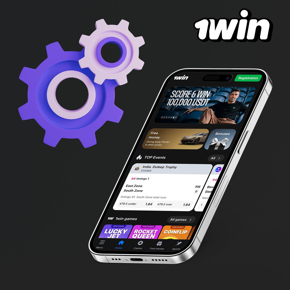 Funciones app 1win