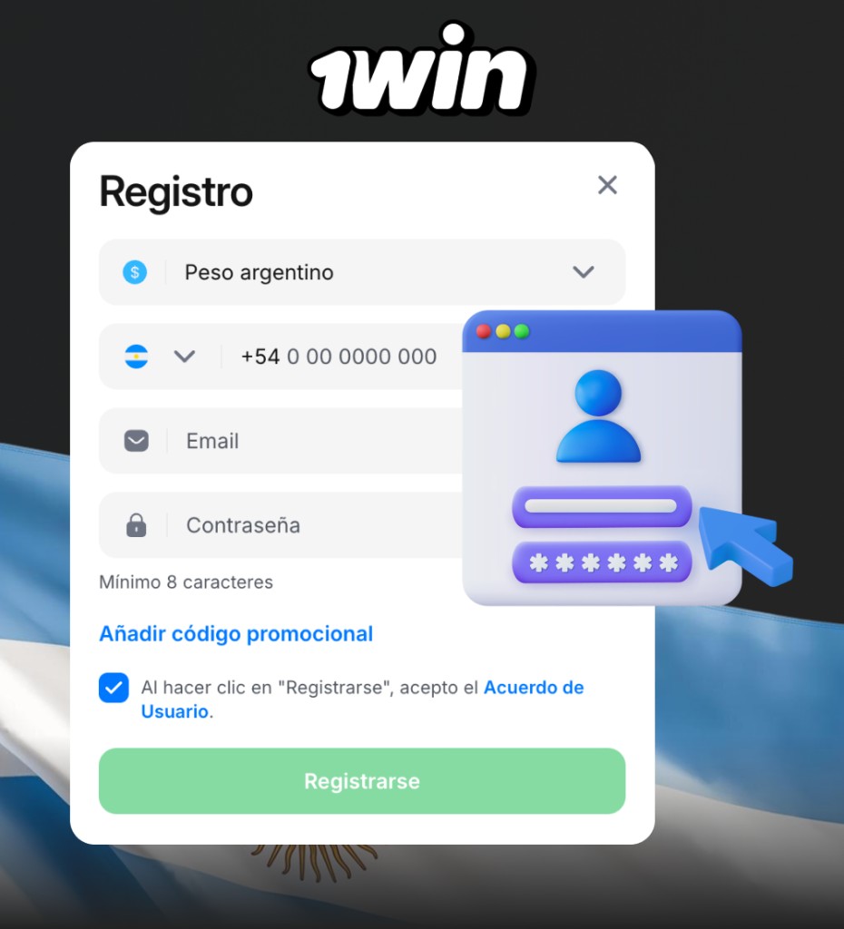 1win Registro Argentina