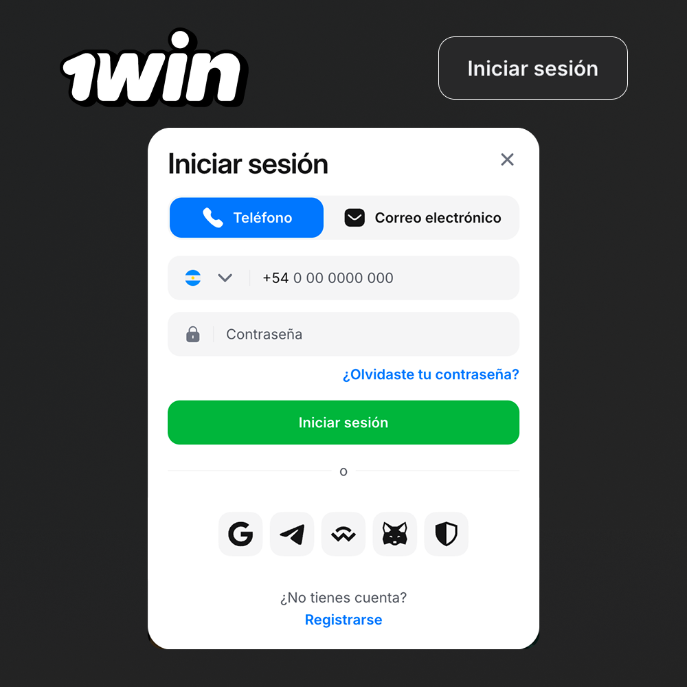 Login 1win Argentina